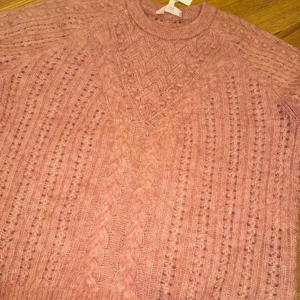 Sezane  Sweater Jake Jumper Medium Rosewood - XL pink - Picture 10 of 10